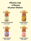 Free 200ml Honey Dispenser with any 2 Bottles of Honey