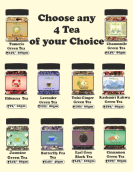 Free Square Tea Infuser – On Purchase of Any 4 Herbal Teas