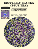 Butterfly Pea Herbal Tea – 40g with Free Eco Wooden Toothbrush