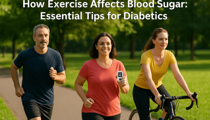 How Exercise Affects Blood Sugar: Essential Tips for Diabetics How Exercise Affects Blood Sugar: Essential Tips for Diabetics