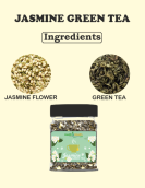 Jasmine Green Tea – 80g with Free bamboo Toothbrush