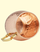 Pure Copper Mule Mug with Brass Handle – 500ml