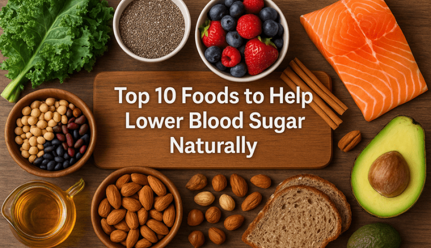 Top 10 Foods to Help Lower Blood Sugar Naturally Top 10 Foods to Help Lower Blood Sugar Naturally