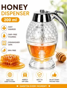 Free 200ml Honey Dispenser with any 2 Bottles of Honey