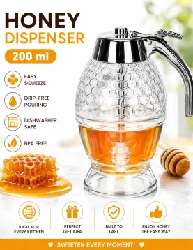 Free 200ml Honey Dispenser with any 2 Bottles of Honey