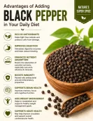 Buy Black Pepper Online | Pure Black Pepper 200gm for Weight Loss & Digestion