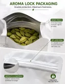Premium Green Cardamom Pods - Pure Elaichi for Tea, Cooking & Wellness - 200g Premium Green Cardamom Pods - Pure Elaichi for Tea, Cooking & Wellness - 200g