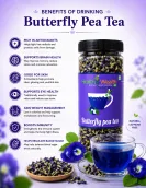 Blue Butterfly Pea Tea 40g Blue Butterfly Pea Tea 40g