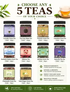 Stainless Steel Handle Tea Infuser | Bundle with Green Teas & Save