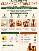 Copper Bedroom Jar with Inbuilt Glass | Boost Health with Copper Water Benefits