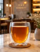 Double Walled Glass – 250ml | Stylish, Heat-Resistant & Durable