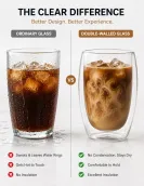 Double Walled Glass – 250ml | Stylish, Heat-Resistant & Durable