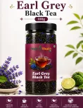 Earl Grey Black Tea 100g with Blue Cornflower & Bergamot Oil