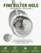 Stainless Steel Handle Tea Infuser | Bundle with Green Teas & Save Stainless Steel Handle Tea Infuser | Bundle with Green Teas & Save