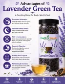 Lavender Green Tea 80g