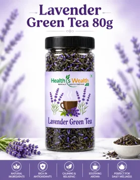 Lavender Green Tea 80g