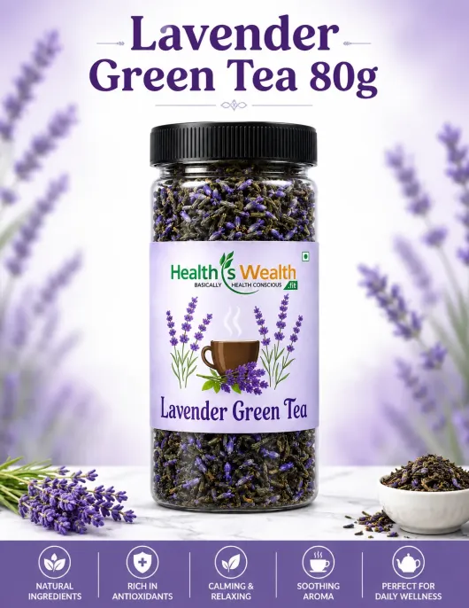 Lavender Green Tea 80g Lavender Green Tea 80g
