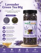 Lavender Green Tea 80g Lavender Green Tea 80g
