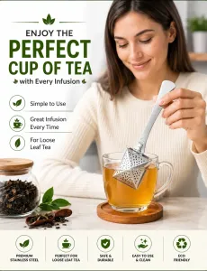 Stainless Steel Square Tea Infuser
