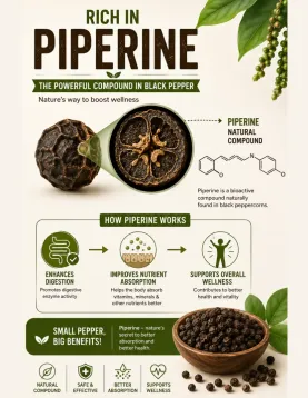 Buy Black Pepper Online | Pure Black Pepper 200gm for Weight Loss & Digestion
