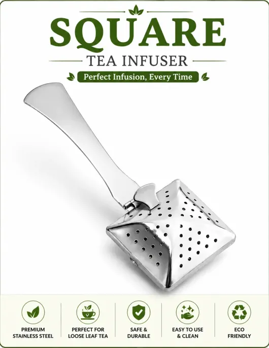 Stainless Steel Square Tea Infuser Stainless Steel Square Tea Infuser