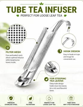 Stainless Steel Tube Tea Infuser