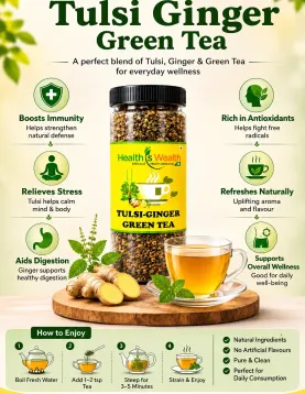 Tulsi Ginger Green Tea 80g