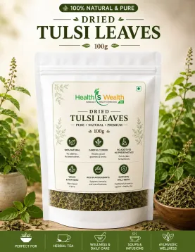 Dried Tulsi Leaves 100g | Pure Ayurvedic Holy Basil