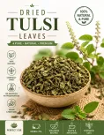 Dried Tulsi Leaves 100g | Pure Ayurvedic Holy Basil
