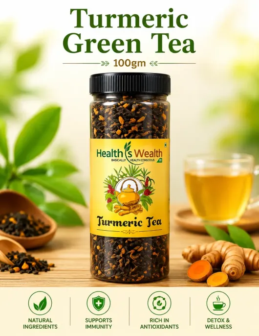 Turmeric Green Tea 100g Turmeric Green Tea 100g