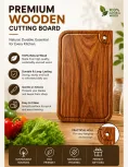 Premium Wooden Cutting Board (Sheesham Wood)