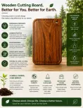 Premium Wooden Cutting Board (Sheesham Wood)