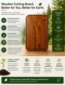 Premium Wooden Cutting Board (Sheesham Wood) Premium Wooden Cutting Board (Sheesham Wood)