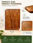 Premium Wooden Cutting Board (Sheesham Wood)